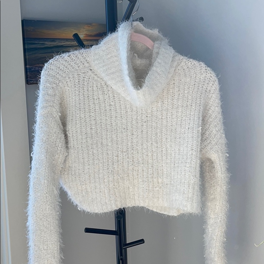 Pacsun Fuzzy Cowlneck Sweater